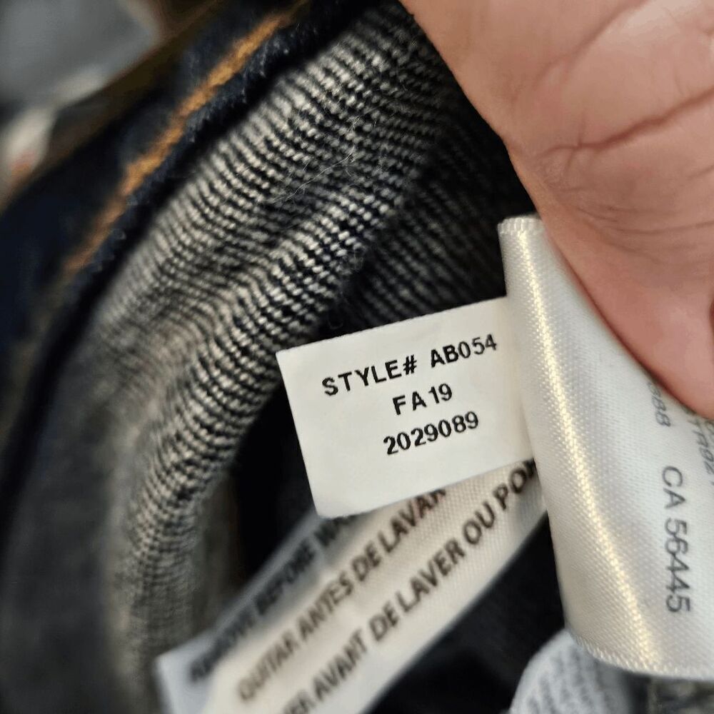 J. Crew Denim 770 Straight-fit Stretch on Demand jean in ink wash AB054 Mens 33× - Picture 4 of 6